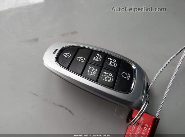 5NMS54ALXNH416185 2022 HYUNDAI SANTA FE CALLIGRAPHY Red Вид панелі приладів