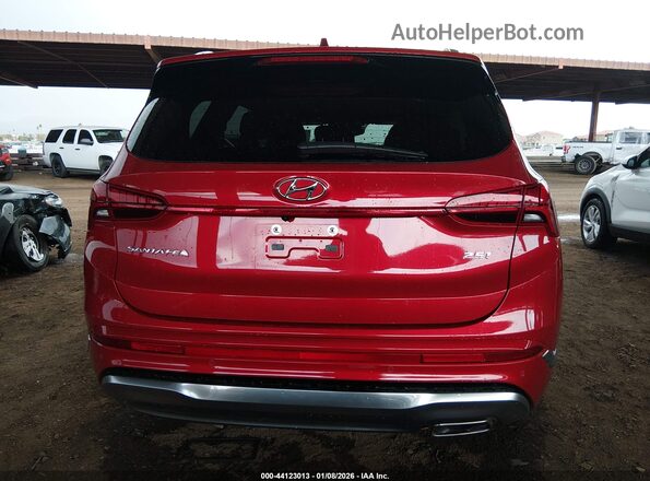 5NMS54ALXNH416185 2022 HYUNDAI SANTA FE CALLIGRAPHY Red 