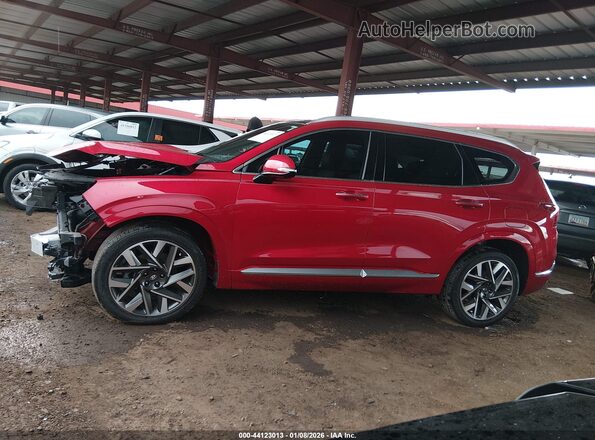 5NMS54ALXNH416185 2022 HYUNDAI SANTA FE CALLIGRAPHY Red Панорамний вид салону 360°