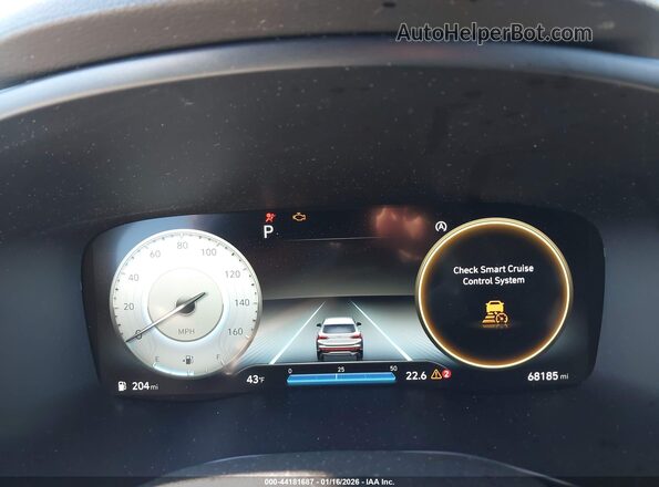 5NMS5DAL0PH516315 2023 HYUNDAI SANTA FE CALLIGRAPHY Black Vista de los asientos traseros