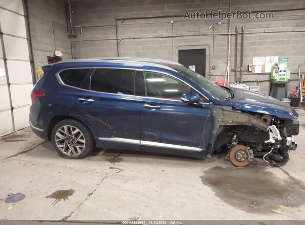 5NMS5DAL1NH402675 2022 HYUNDAI SANTA FE CALLIGRAPHY Blue 360 interior view