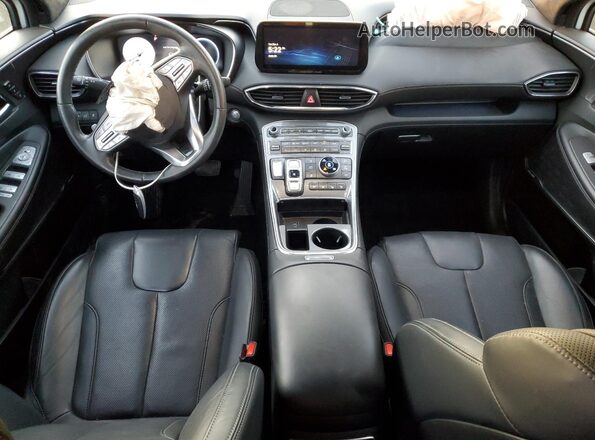 5NMS5DAL5PH628933 2023 HYUNDAI SANTA FE CALLIGRAPHY White Dashboard view