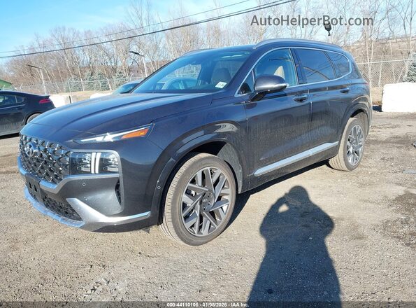 5NMS5DAL5PH634795 2023 HYUNDAI SANTA FE CALLIGRAPHY Gray Vista tres cuartos delantera izquierda