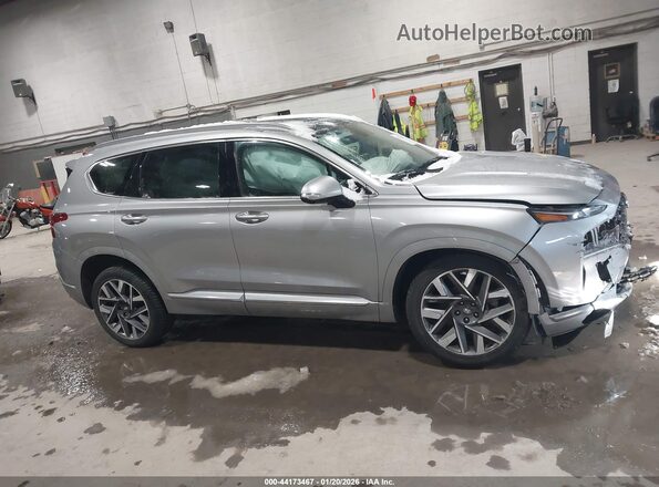 5NMS5DAL6PH651198 2023 HYUNDAI SANTA FE CALLIGRAPHY Gray Սալոնի հետևի տեսք
