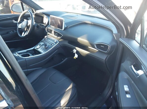 5NMS5DAL6PH654036 2023 HYUNDAI SANTA FE CALLIGRAPHY Black Front interior view