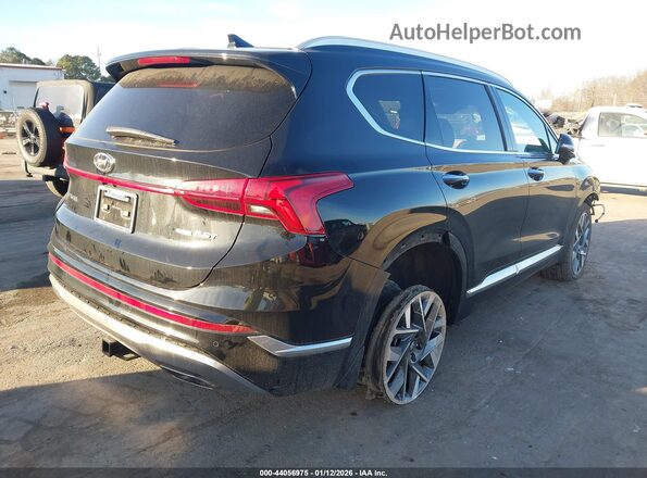 5NMS5DAL6PH654036 2023 HYUNDAI SANTA FE CALLIGRAPHY Black Rear right