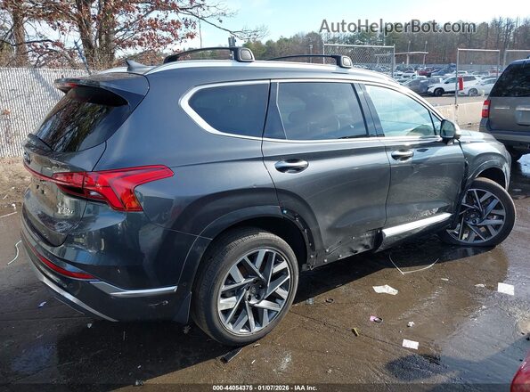 5NMS5DAL7PH611292 2023 HYUNDAI SANTA FE CALLIGRAPHY Gray Vista interior trasera