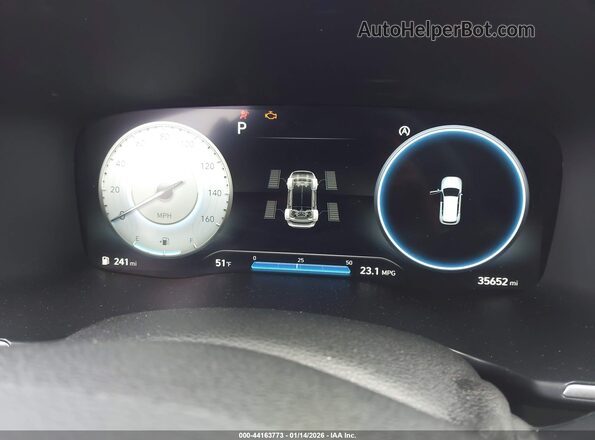 5NMS5DAL8PH620633 2023 HYUNDAI SANTA FE CALLIGRAPHY Black Вид задніх сидінь