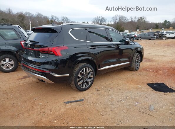 5NMS5DAL8PH620633 2023 HYUNDAI SANTA FE CALLIGRAPHY Black Задня права чверть