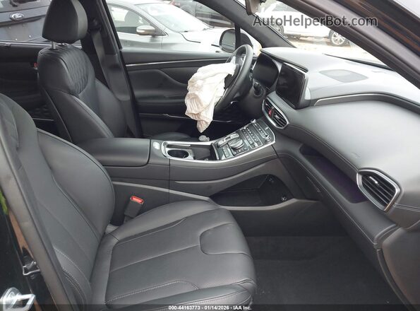 5NMS5DAL8PH620633 2023 HYUNDAI SANTA FE CALLIGRAPHY Black Вид салону спереду