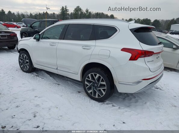 5NMS5DAL9PH549426 2023 HYUNDAI SANTA FE CALLIGRAPHY White Задня ліва чверть