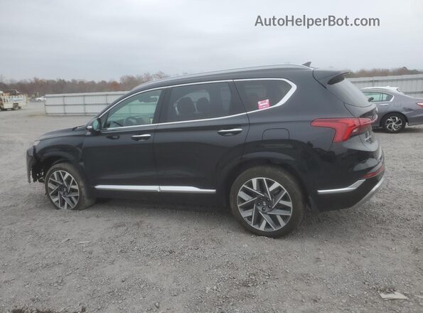 5NMS5DALXPH637286 2023 HYUNDAI SANTA FE CALLIGRAPHY Black Հետևի ձախ