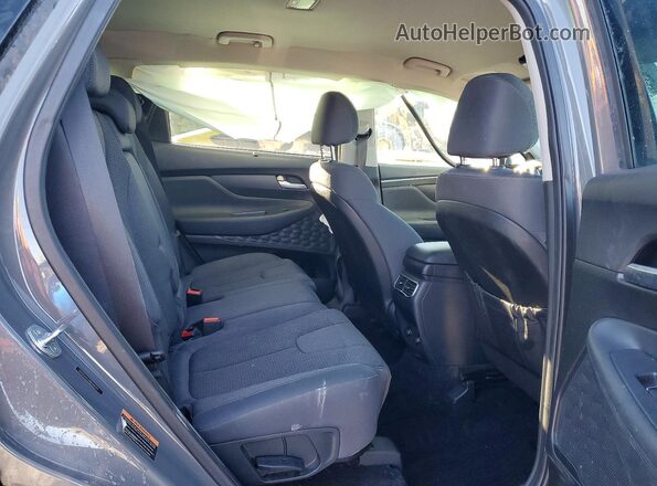 5NMS64AJ2NH407377 2022 HYUNDAI SANTA Серый Вид задней части салона