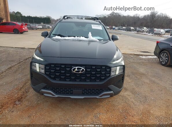 5NMS64AJ8NH434339 2022 HYUNDAI SANTA FE Черный Вид щитка приборов