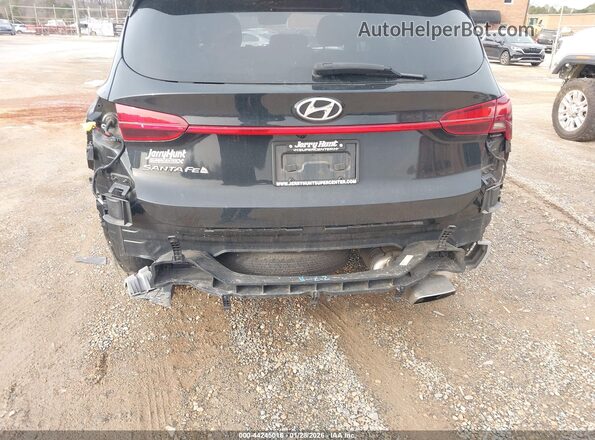 5NMS64AJ8NH434339 2022 HYUNDAI SANTA FE Черный Вид спереди
