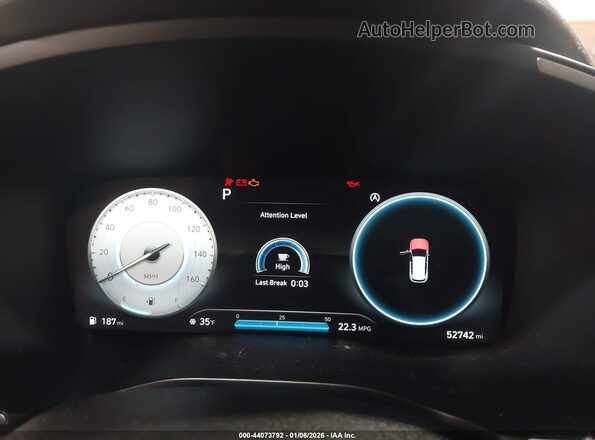 5NMS64AJXNH408227 2022 HYUNDAI SANTA FE Black Вид задніх сидінь