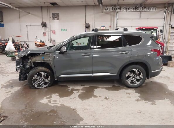 5NMS6DAJ4NH424035 2022 HYUNDAI SANTA FE Gray Widok wnętrza 360 stopni