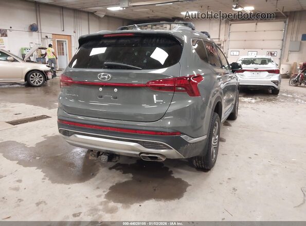 5NMS6DAJ4NH424035 2022 HYUNDAI SANTA FE Gray Tył prawy