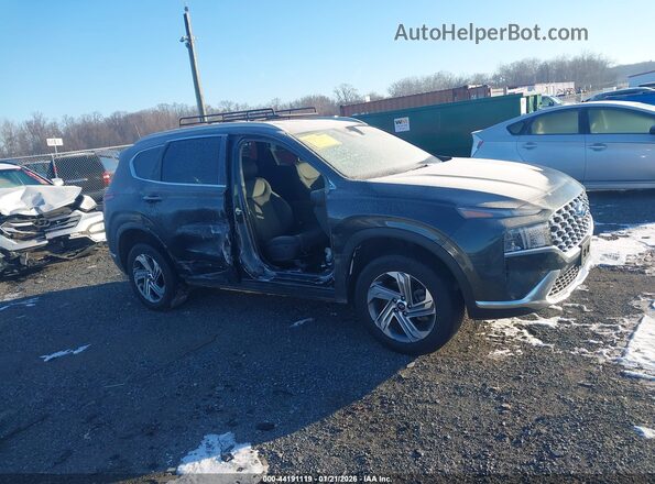 5NMS6DAJXNH426565 2022 HYUNDAI SANTA FE Gray Սալոնի հետևի տեսք