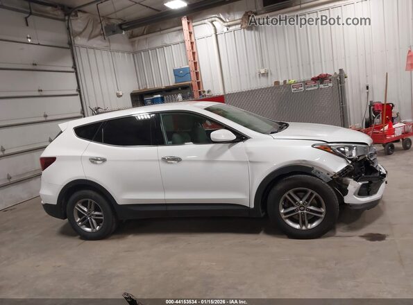 5NMZTDLB6JH107901 2018 HYUNDAI SANTA FE SPORT White 