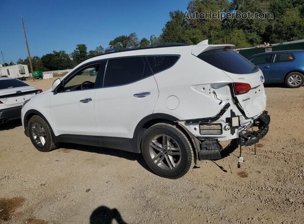 5NMZU3LB3JH096217 2018 HYUNDAI SANTA White Tył lewy