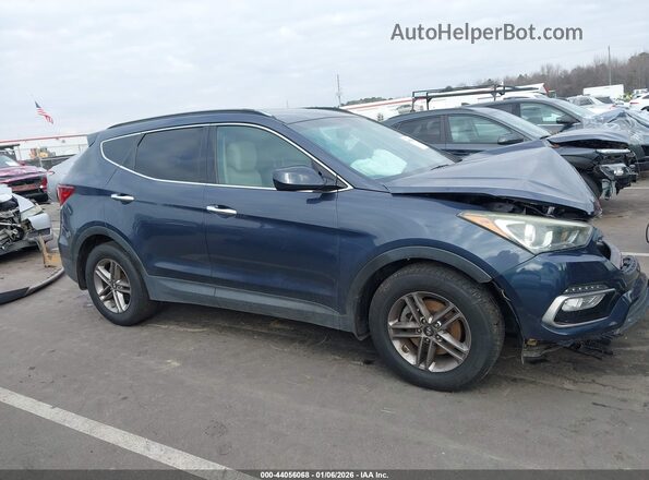5NMZU3LB9HH013125 2017 HYUNDAI SANTA FE SPORT Blue 