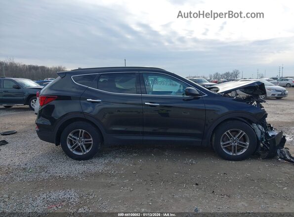 5NMZUDLB3HH011358 2017 HYUNDAI SANTA FE SPORT Black Vista interior trasera