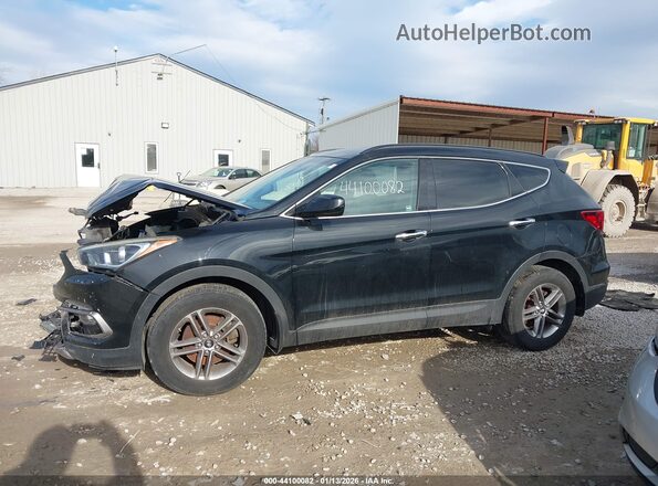 5NMZUDLB3HH011358 2017 HYUNDAI SANTA FE SPORT Black Vista interior de 360 grados