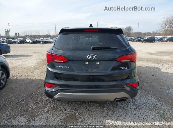 5NMZUDLB3HH011358 2017 HYUNDAI SANTA FE SPORT Black 