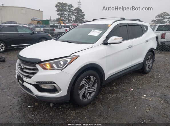 5NMZUDLB7HH035646 2017 HYUNDAI SANTA FE SPORT White Передня ліва чверть