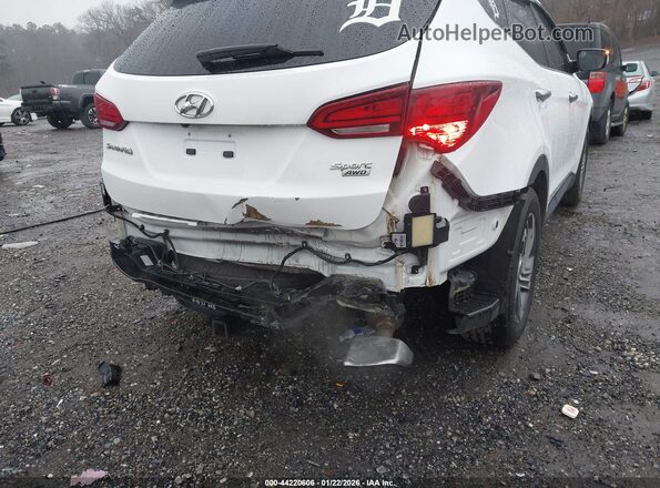 5NMZUDLB7HH035646 2017 HYUNDAI SANTA FE SPORT White Вид спереду
