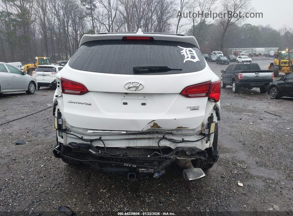 5NMZUDLB7HH035646 2017 HYUNDAI SANTA FE SPORT White 