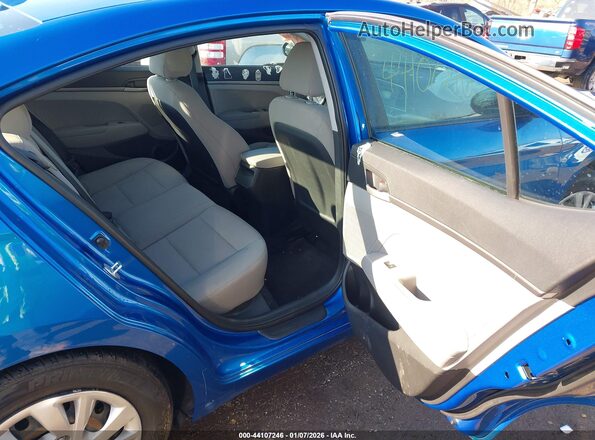 5NPD74LF0HH138060 2017 HYUNDAI ELANTRA Blue Вид наклейки з VIN-кодом