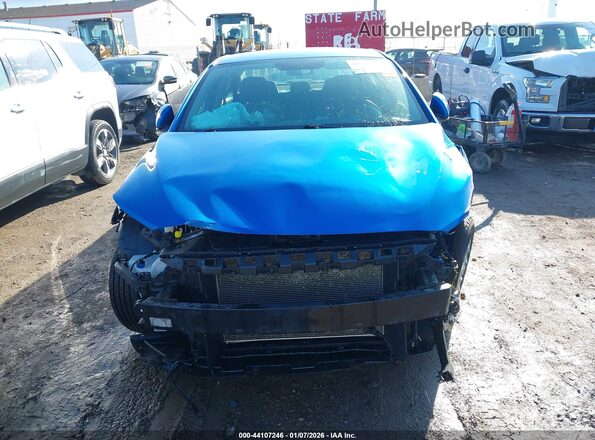 5NPD74LF0HH138060 2017 HYUNDAI ELANTRA Blue Вид щитка приладів