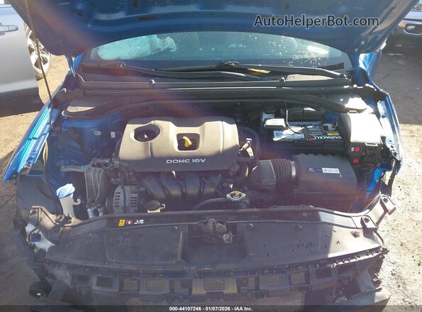 5NPD74LF0HH138060 2017 HYUNDAI ELANTRA Blue Вид ззаду