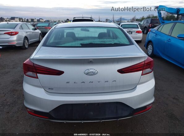 5NPD74LF0KH496637 2019 HYUNDAI ELANTRA Серебряный 
