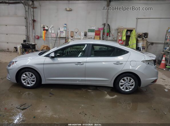 5NPD74LF2KH450128 2019 HYUNDAI ELANTRA Серебряный 