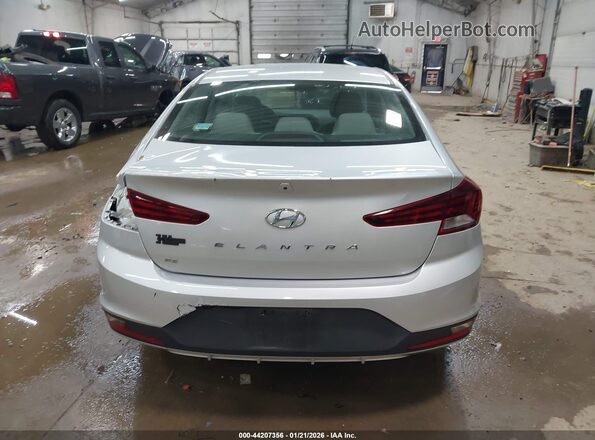 5NPD74LF2KH450128 2019 HYUNDAI ELANTRA Серебряный 