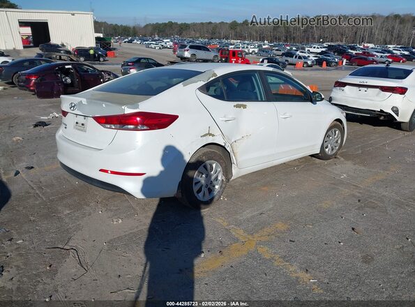 5NPD74LF3JH330627 2018 HYUNDAI ELANTRA White Trasero derecho