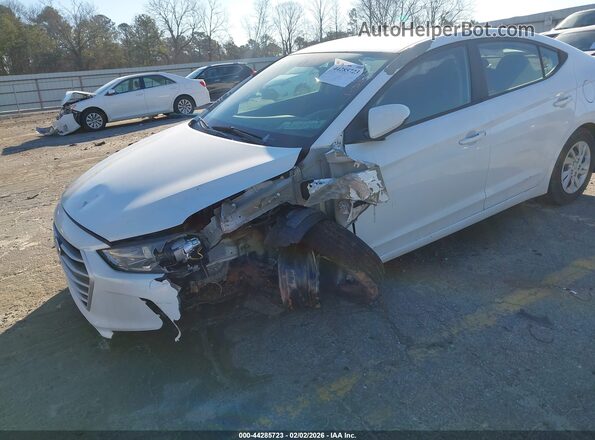 5NPD74LF3JH330627 2018 HYUNDAI ELANTRA White Vista frontal