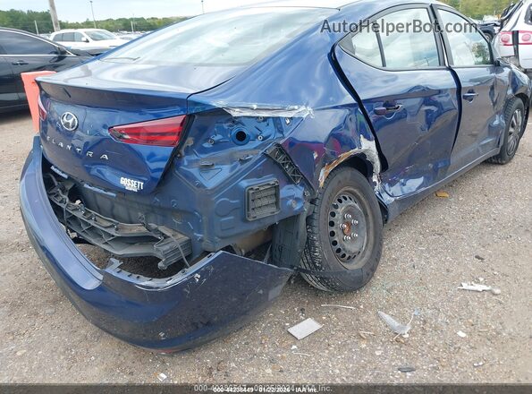 5NPD74LF5LH508038 2020 HYUNDAI ELANTRA Blue Вид спереду
