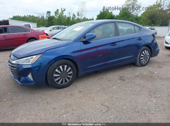 5NPD74LF5LH508038 2020 HYUNDAI ELANTRA Blue Передня ліва чверть