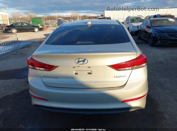 5NPD84LF0HH068993 2017 HYUNDAI ELANTRA Silver 