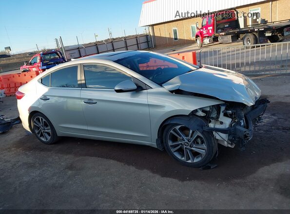 5NPD84LF0HH068993 2017 HYUNDAI ELANTRA Silver 360 interior view