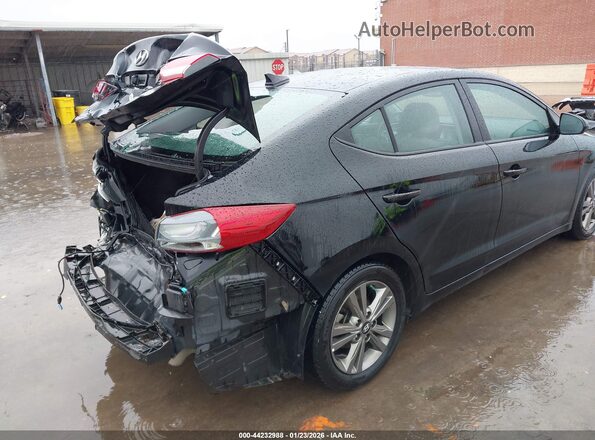 5NPD84LF0JH342733 2018 HYUNDAI ELANTRA Black 