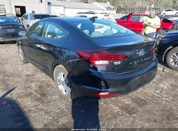 5NPD84LF0LH614586 2020 HYUNDAI ELANTRA Black უკანა მარცხენა