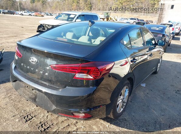 5NPD84LF0LH614586 2020 HYUNDAI ELANTRA Black უკანა მარჯვენა