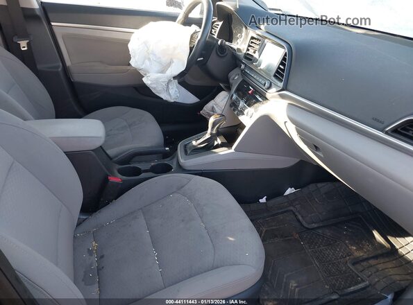 5NPD84LF0LH614586 2020 HYUNDAI ELANTRA Black წინა სალონის ხედი