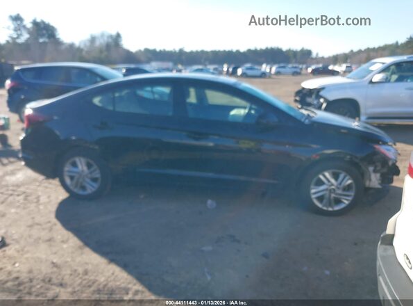 5NPD84LF0LH614586 2020 HYUNDAI ELANTRA Black უკანა სალონის ხედი