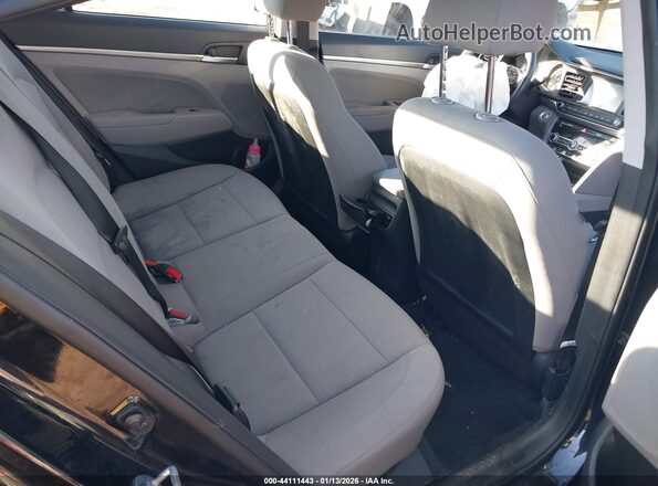 5NPD84LF0LH614586 2020 HYUNDAI ELANTRA Black VIN კოდის სტიკერის ხედი